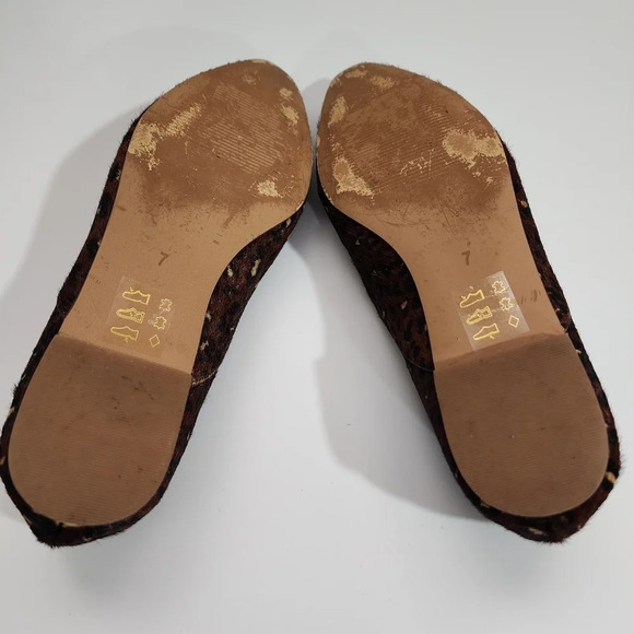 Madewell Frances Skimmer in Painted Leopard Calf Hair - Picture 3 of 4